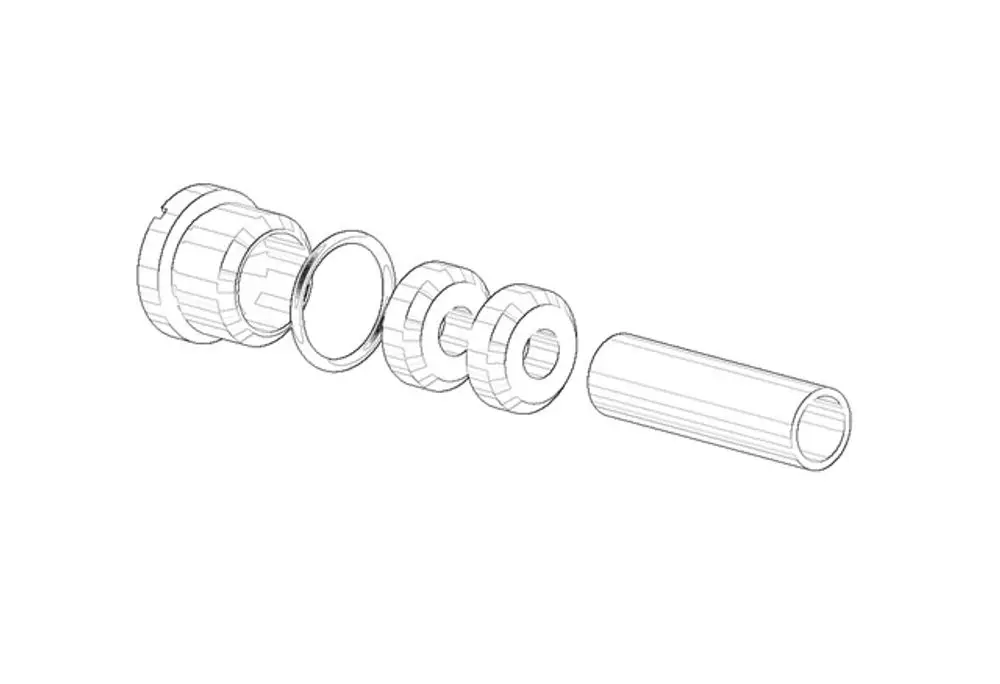 DORNBRACHT Umrüstsatz für Umstellung ERSATZTEILE 90282201000 D. 19 x 40 mm, 9028220100090 Galeriebild 1